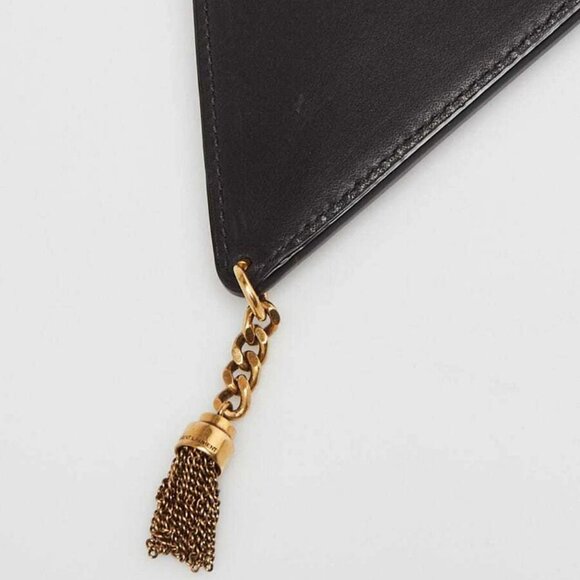 Yves Saint Laurent Black Leather Astro Star Bag - Picture 4 of 9